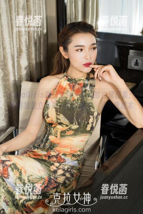 KelaGirls克拉女神 - 玮儿的白裙图集：看得我想立马买一条去跳舞，虽然我根本不会跳
