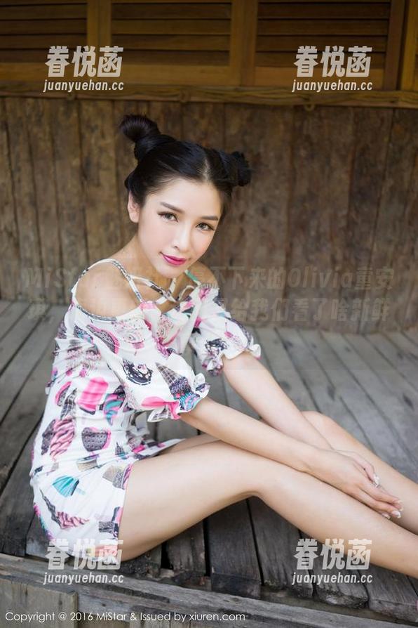 MiStar魅妍社 - 停不下来的Olivia童安琪，海边更新，这回又给我们看了啥新鲜事儿？