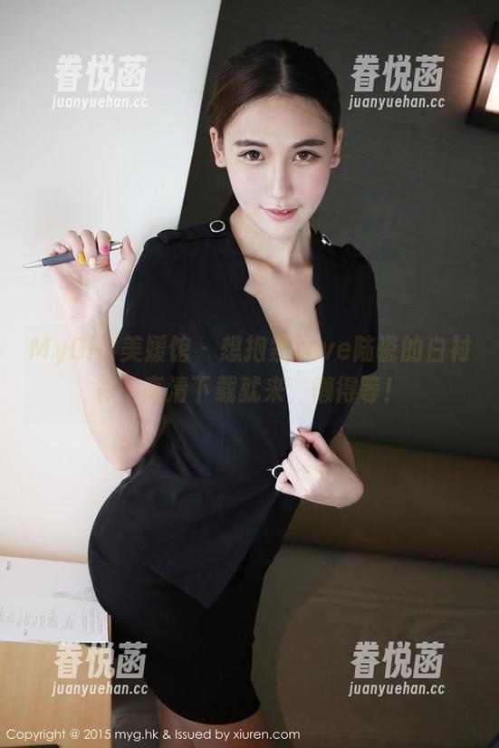 MyGirl美媛馆 - 想抱紧Love陆瓷的白衬衫，高清下载就来，懒得等！