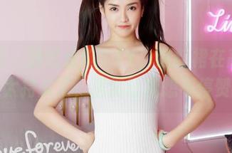 嗲囡囡 – 施忆佳KITTY，这红裙在高清照片里太持久了，居然让我想不停赞啊！