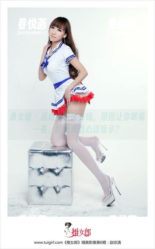 推女郎 - 连欣的校服在线，原图让你眼前一亮，顺便来点心理暗示？