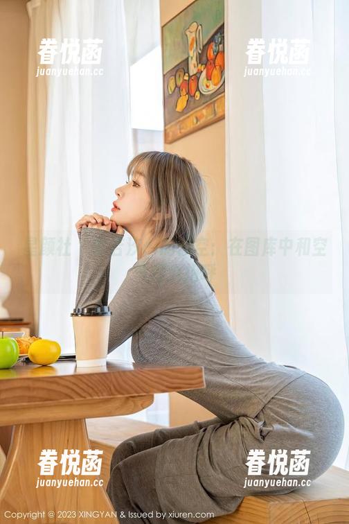 星颜社 - 李若汐ci的镂空：在图库中和空气打个招呼