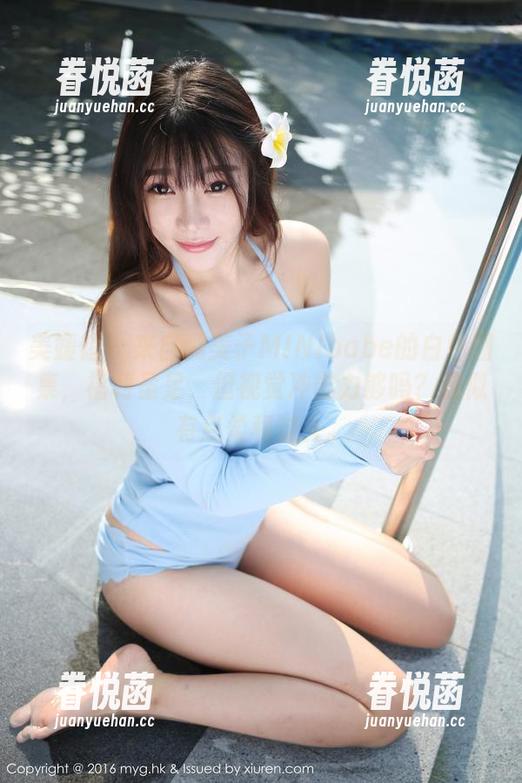美媛馆 - 来自糯美子MINIbabe的白色图集，福利虽足，但视觉冲击力够吗？貌似有点柔和过头。
