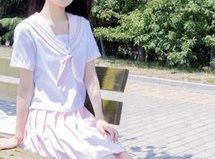 袜啵啵 – 校服小花絮，糯米用图集告诉你什么叫清新自然
